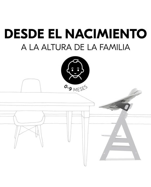 Espreguiçadeira Alpha+ Bouncer Premium Cinzento-claro-4