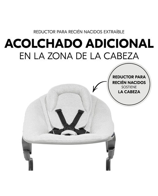 Espreguiçadeira Alpha+ Bouncer Premium Cinzento-claro-6