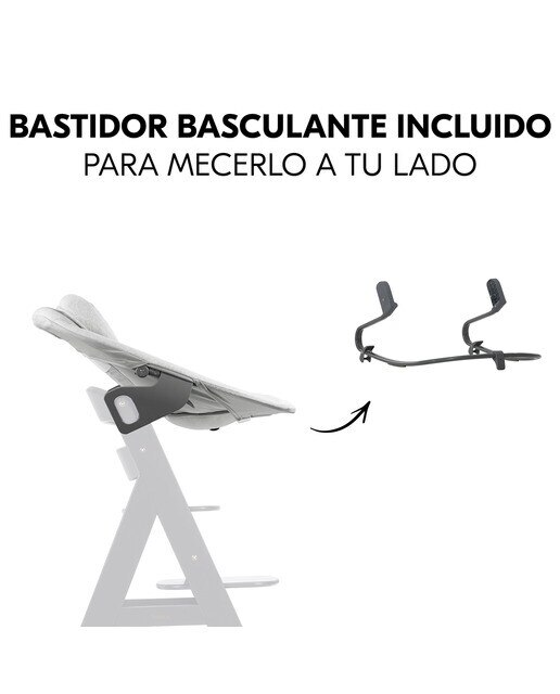 Espreguiçadeira Alpha+ Bouncer Premium Cinzento-claro-7