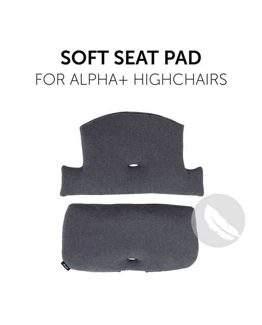 Almofada para Cadeira de Refeição Highchairpad Select Cinzento-escuro-2