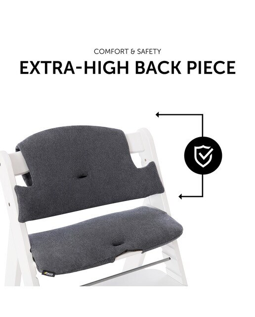 Almofada para Cadeira de Refeição Highchairpad Select Cinzento-escuro-4