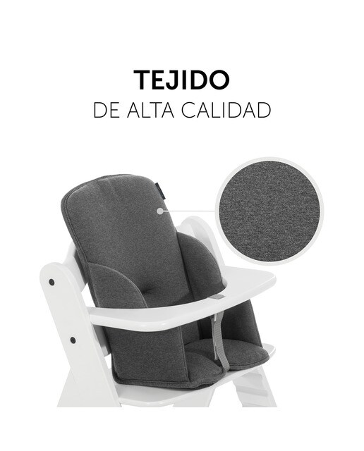 Almofada para Cadeira de Refeição Alpha Cosy Jersey Cinzento-escuro-4