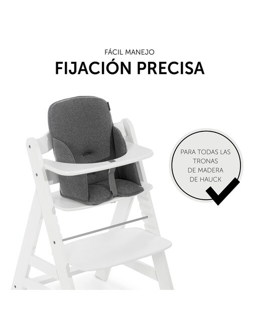 Almofada para Cadeira de Refeição Alpha Cosy Jersey Cinzento-escuro-8