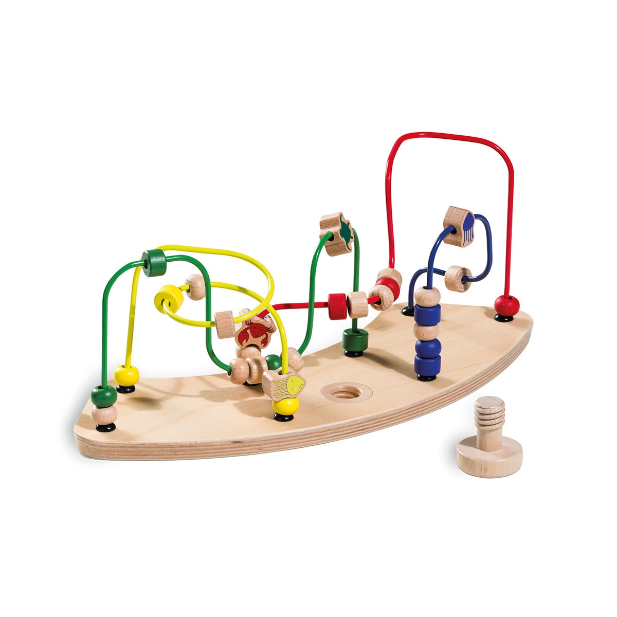 Imagem 0 de Brinquedo de Madeira para Cadeira de Refeição Evolutiva Play Moving