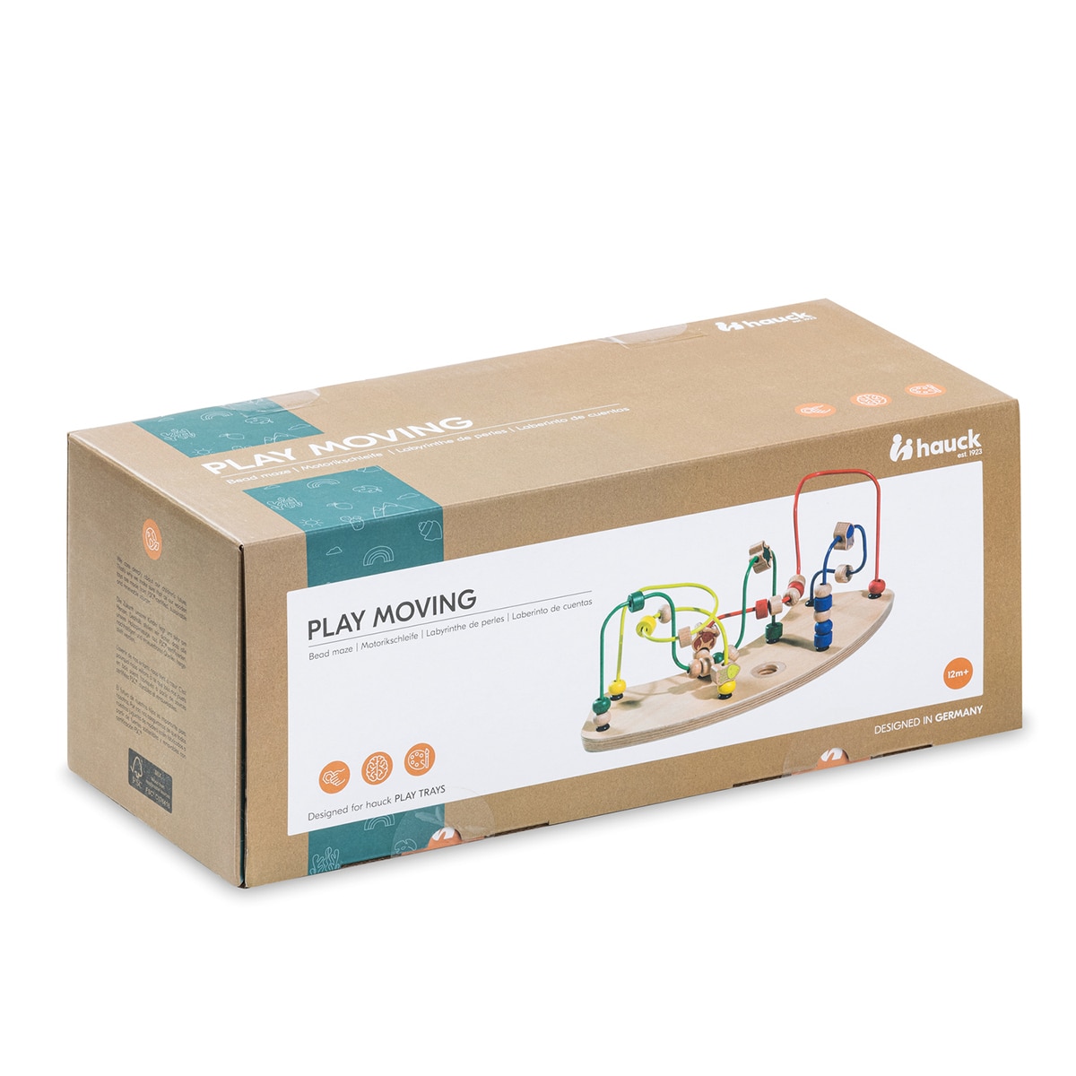 Brinquedo de Madeira para Cadeira de Refeição Evolutiva Play Moving Multicolor-14