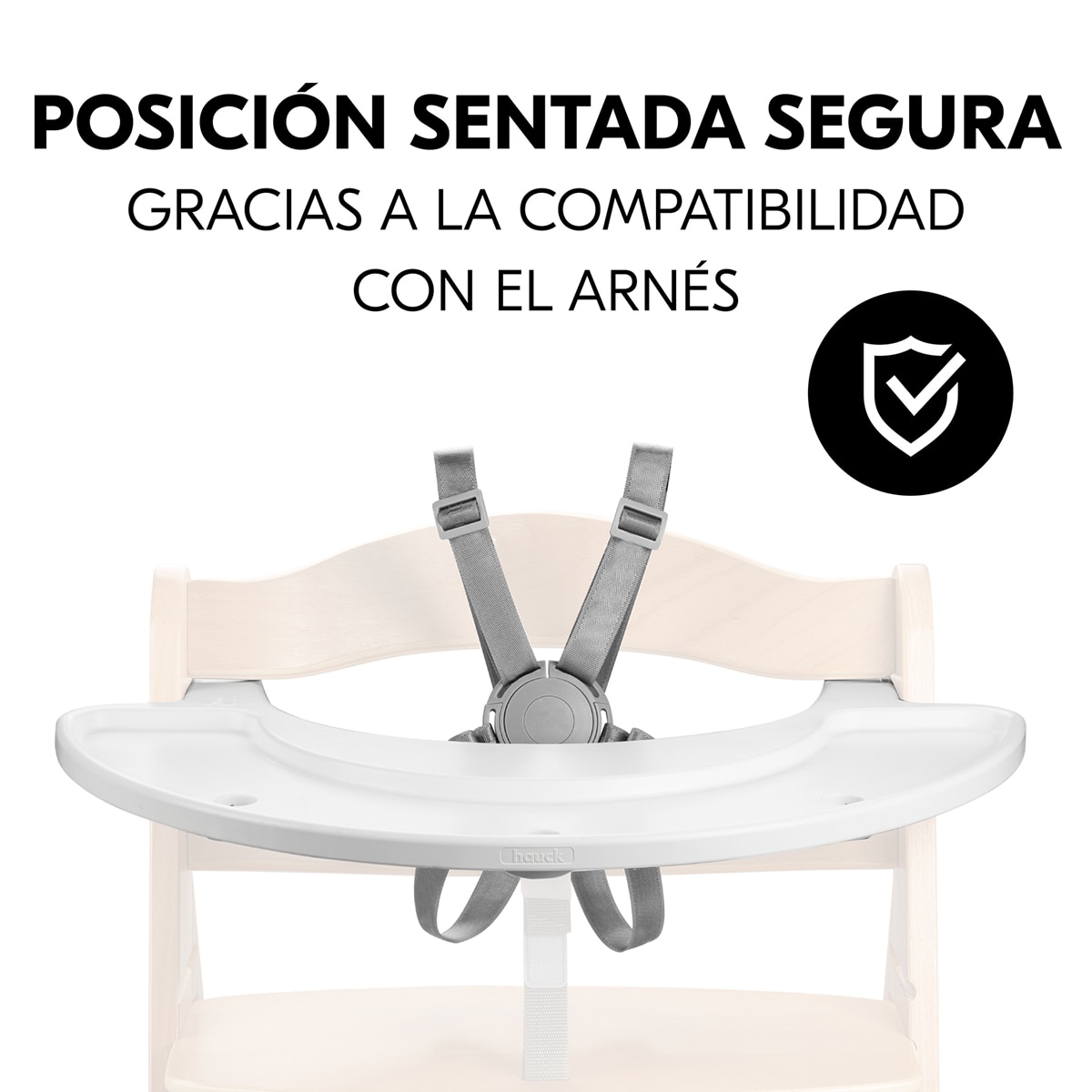 Bandeja de juegos para trona Hauck Play Tray (Alpha y Beta) - Blanco Blanco-7