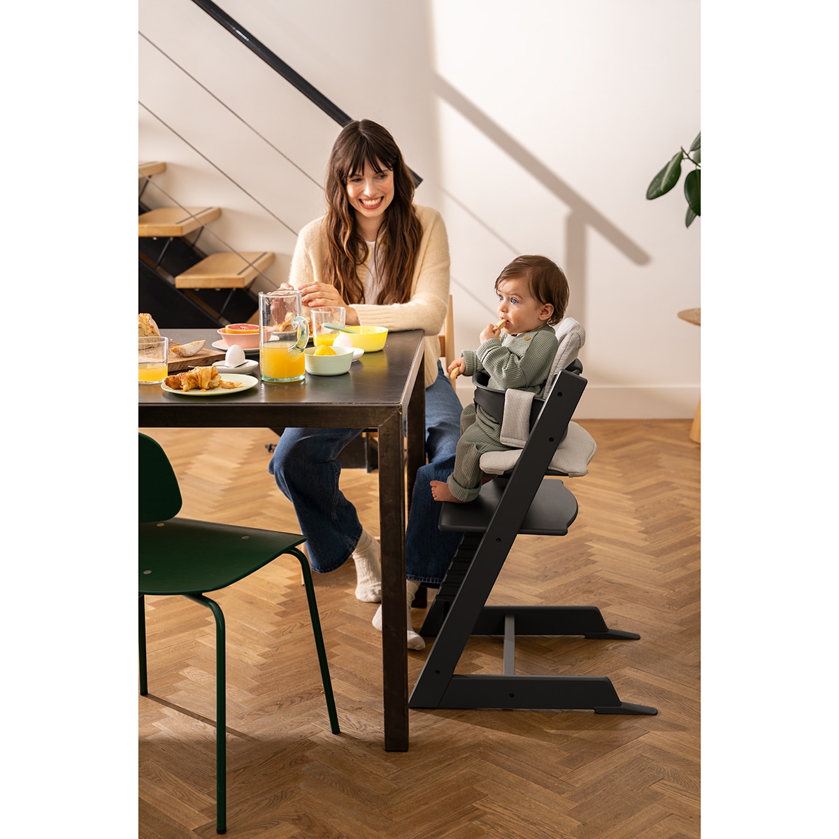 Tripp Trapp® Baby Set² - Negro Negro-3