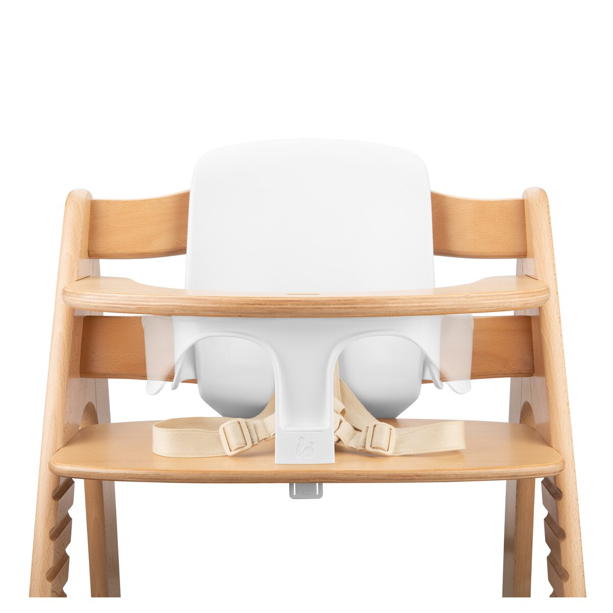 Assento para Cadeira de Refeição de Madeira Highchair Baby Seat Branco-11