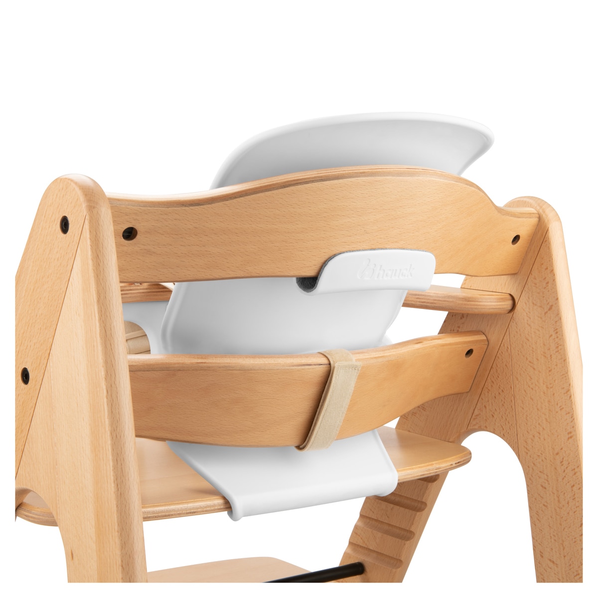 Assento para Cadeira de Refeição de Madeira Highchair Baby Seat Branco-19