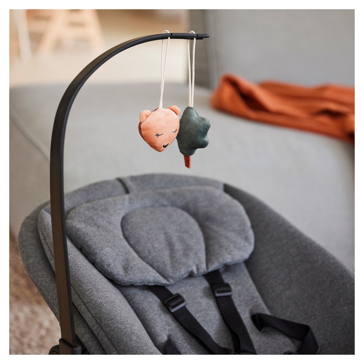 Móbil para Espreguiçadeiras Highchair Bouncer Mobile Bear Multicolor-18