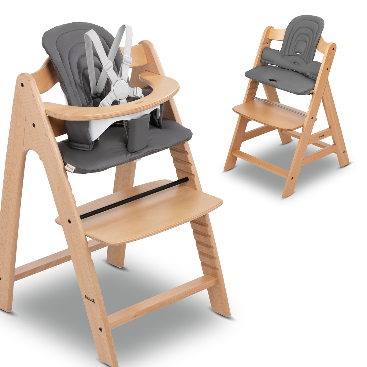 Almofada para Cadeiras de Refeição Highchair Baby Seat Pad Cinzento-escuro-10