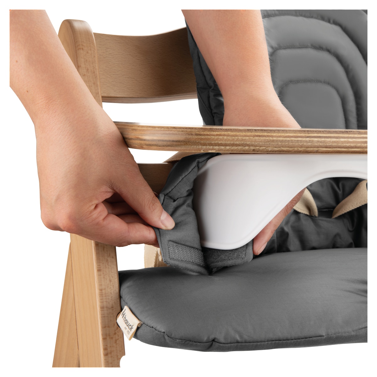 Almofada para Cadeiras de Refeição Highchair Baby Seat Pad Cinzento-escuro-20
