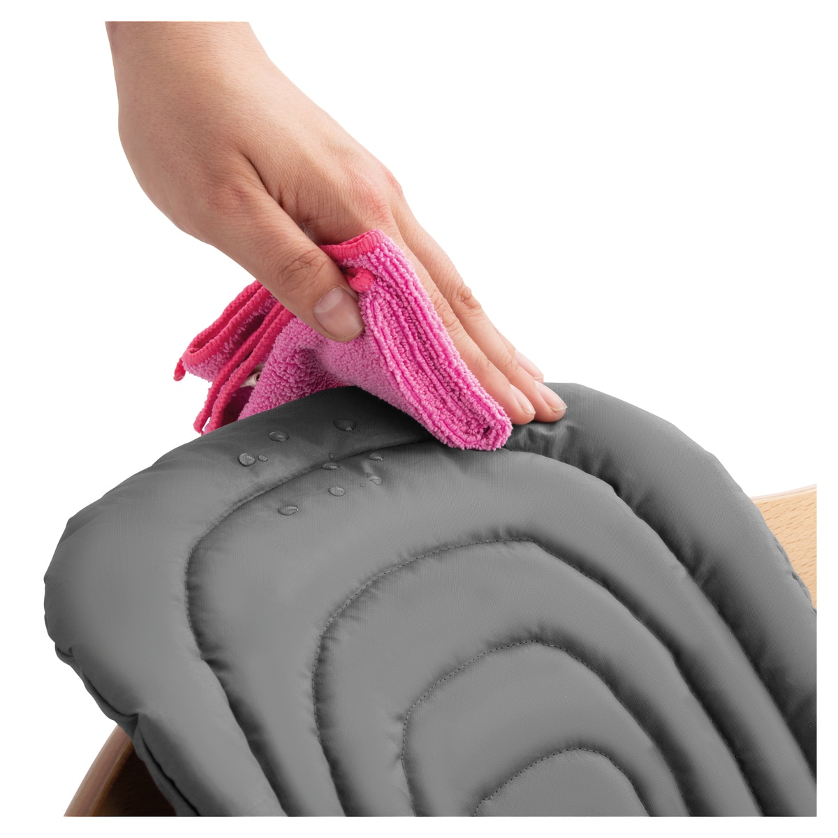 Almofada para Cadeiras de Refeição Highchair Baby Seat Pad Cinzento-escuro-21