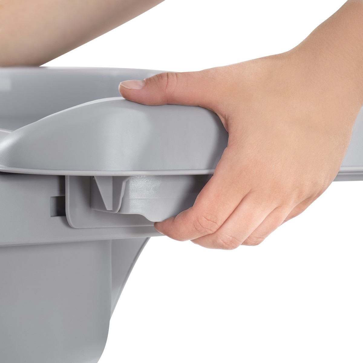 Tabuleiro Amovível para Cadeira de Refeição Alpha+ e Beta+ Alpha Tray Cinzento-9
