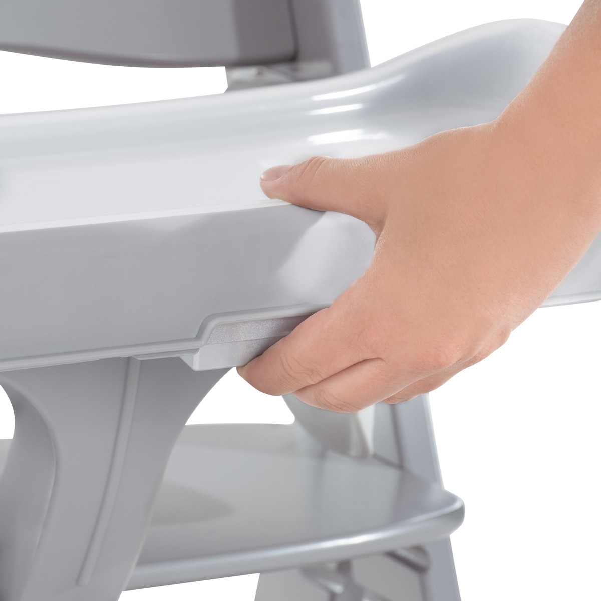 Tabuleiro Amovível para Cadeira de Refeição Alpha+ e Beta+ Alpha Tray Cinzento-10