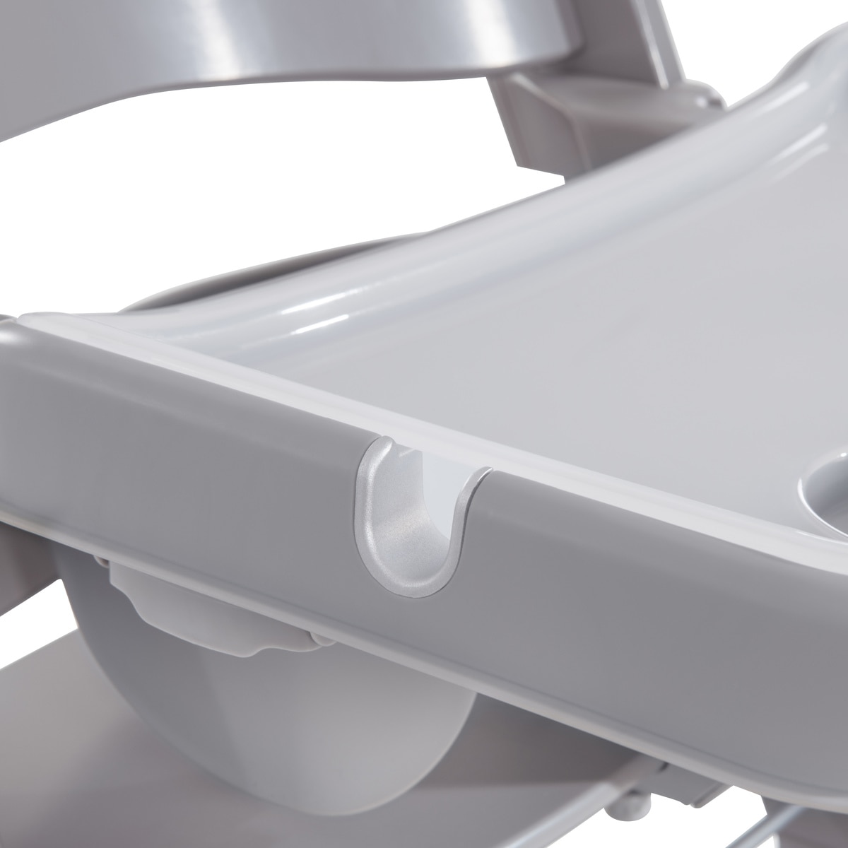 Tabuleiro Amovível para Cadeira de Refeição Alpha+ e Beta+ Alpha Tray Cinzento-27