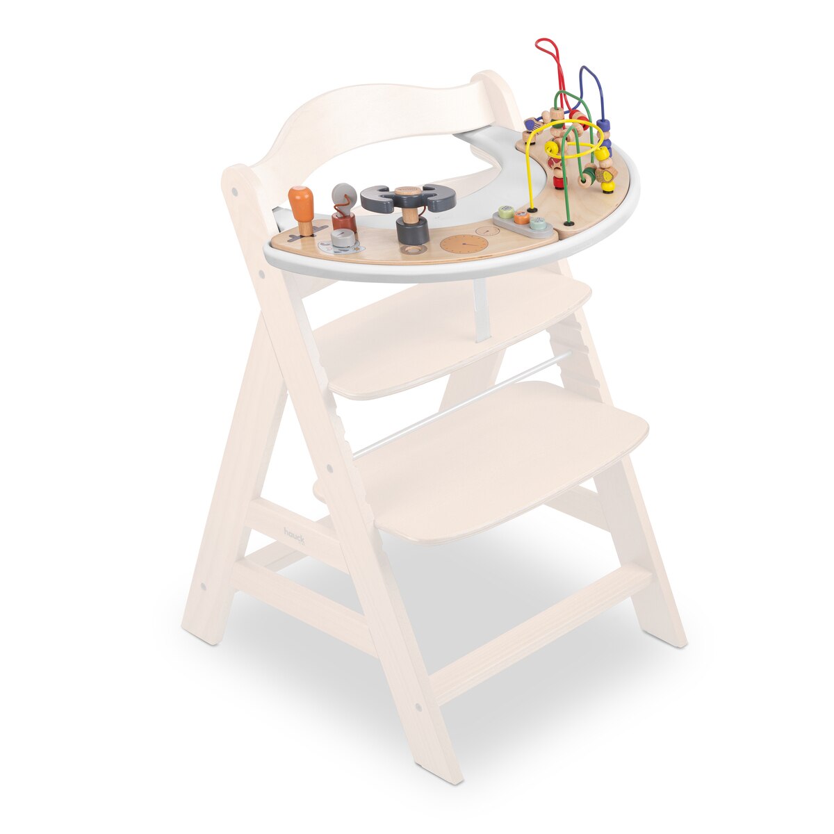 Brinquedo de Madeira para Cadeira de Refeição Evolutiva Play Cockpit Multicolor-16