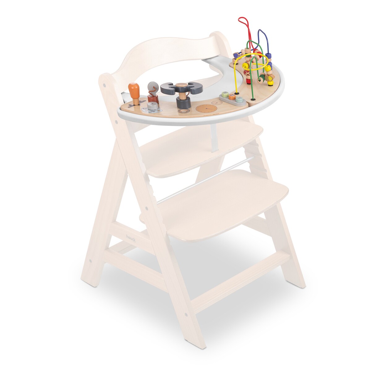 Brinquedo de Madeira para Cadeira de Refeição Evolutiva Play Cockpit Multicolor-16