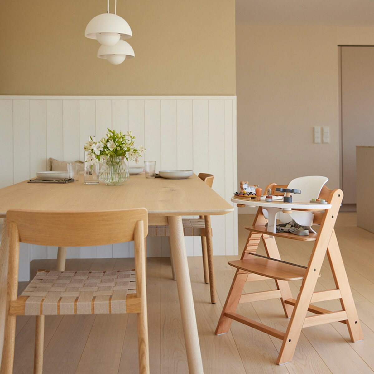 Brinquedo de Madeira para Cadeira de Refeição Evolutiva Play Cockpit Multicolor-26