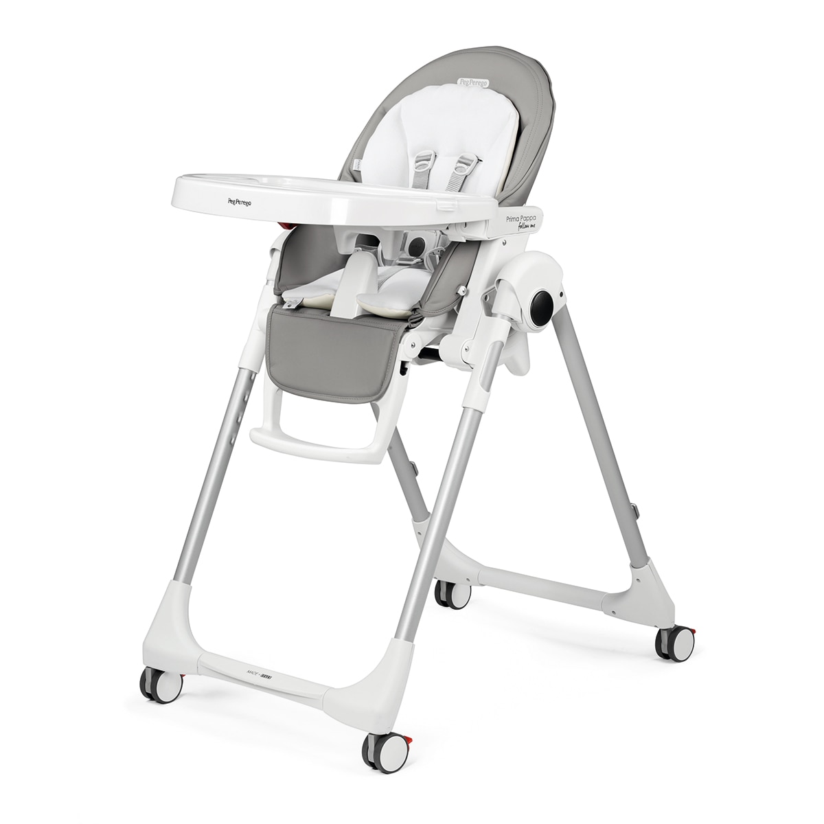 Booster Cushion, Almofada Acolchoada para Cadeiras de Refeição Branco-3