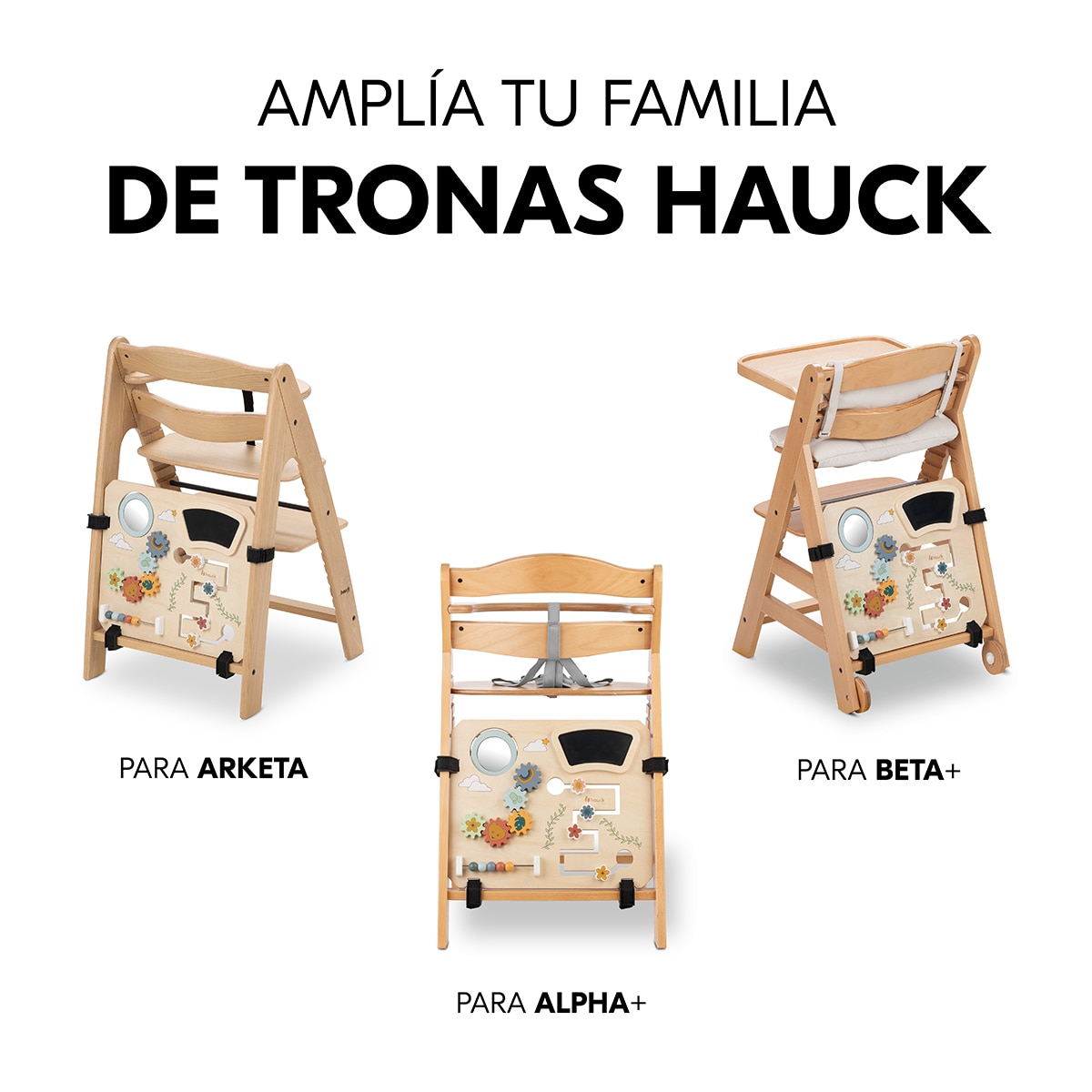 Brinquedo para Cadeira de Refeição Highchair Play Board Multicolor-4