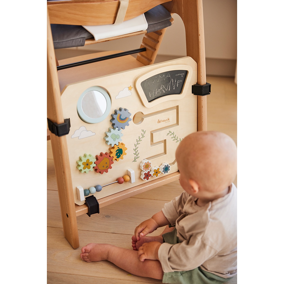 Brinquedo para Cadeira de Refeição Highchair Play Board Multicolor-13