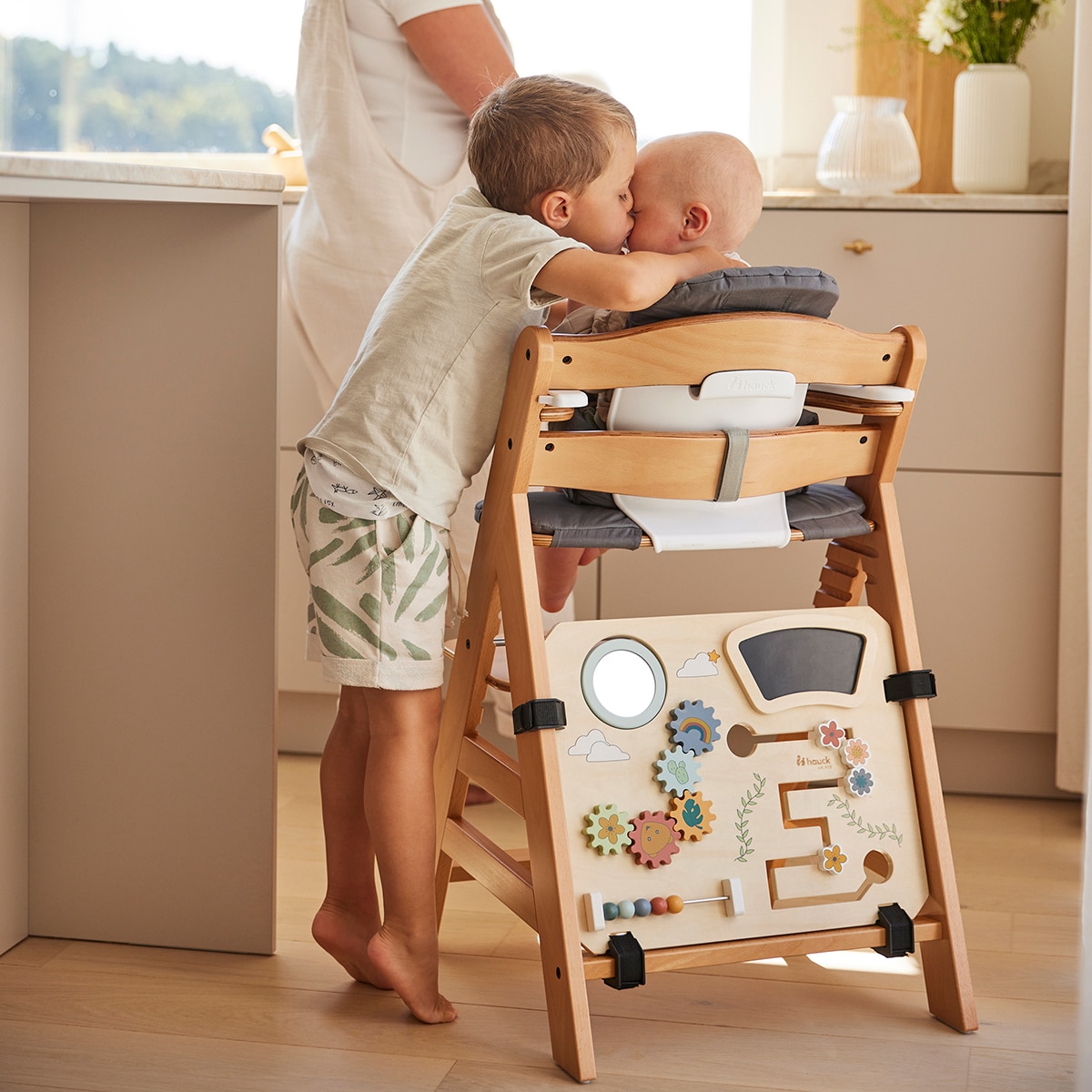 Brinquedo para Cadeira de Refeição Highchair Play Board Multicolor-15