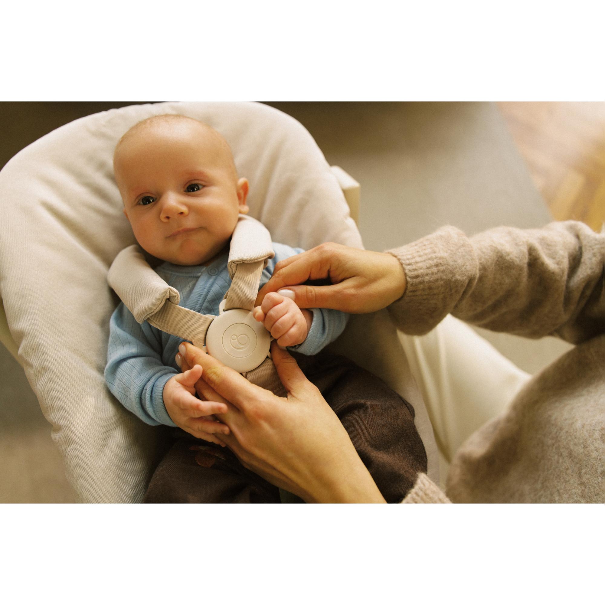 Tripp Trapp® Newborn Set com suporte para brinquedos Cru-4