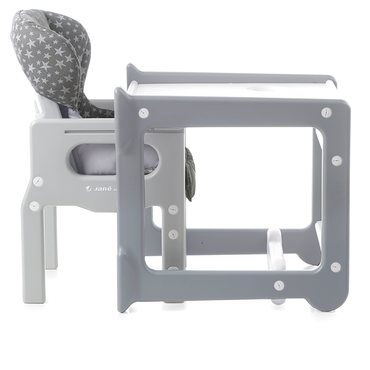 Trona Jané Activa Evo convertible en pupitre - Blanco Blanco-8