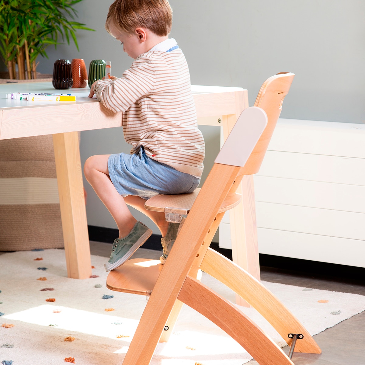 Trona evolutiva Childhome Evosit - Natural Natural-13
