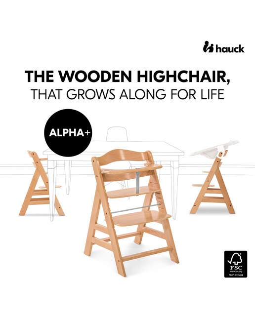 Trona Evolutiva Hauck Alpha+ Natural Natural-2
