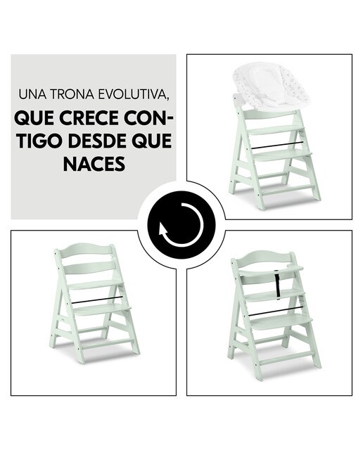 Trona Evolutiva Hauck Alpha+ - Verde Agua Verde Agua-5