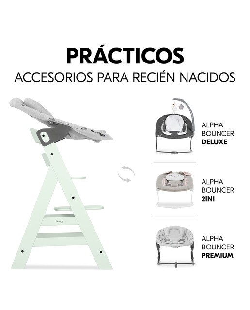 Trona Evolutiva Hauck Alpha+ - Verde Agua Verde Agua-9