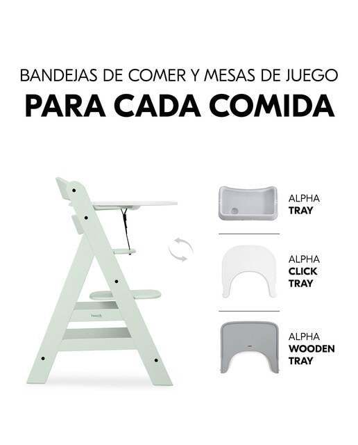 Trona Evolutiva Hauck Alpha+ - Verde Agua Verde Agua-10