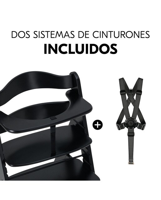Imagen 7 de Trona Evolutiva Hauck Alpha+ - Negro Negro