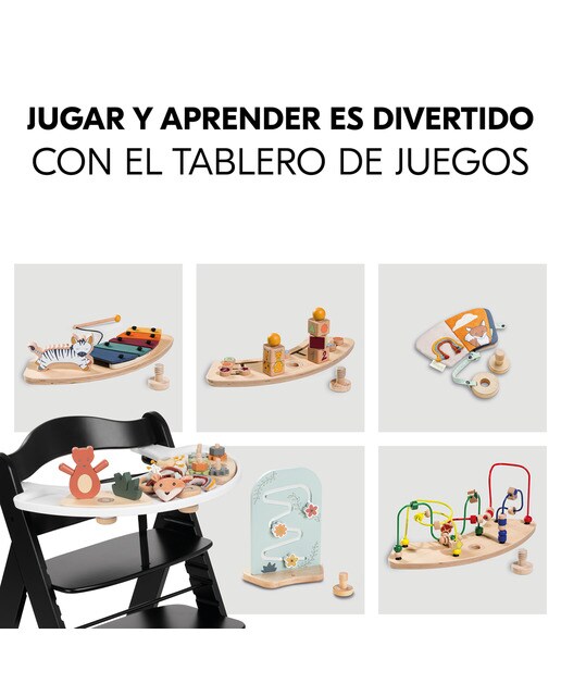 Imagen 13 de Trona Evolutiva Hauck Alpha+ - Negro Negro