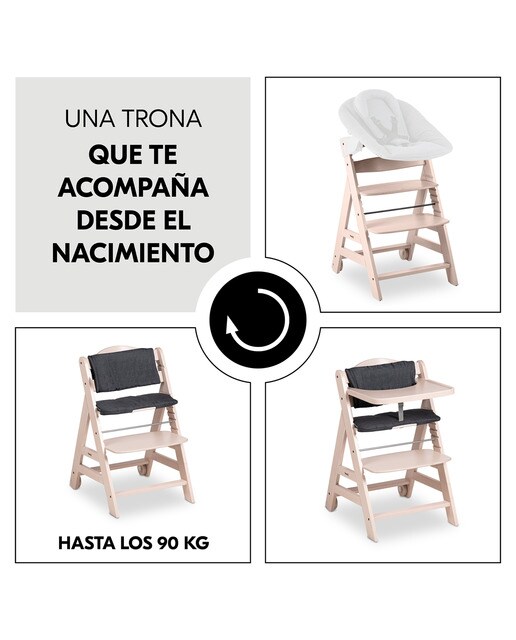 Trona Evolutiva Hauck Beta+ Natural Natural-3