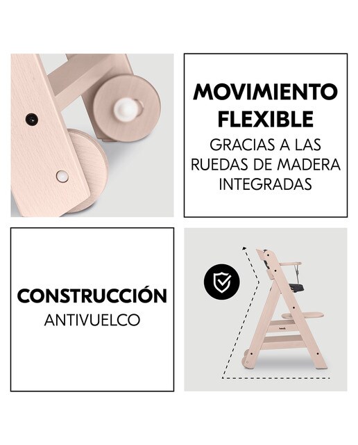 Trona Evolutiva Hauck Beta+ Natural Natural-5