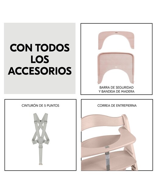 Trona Evolutiva Hauck Beta+ Natural Natural-6