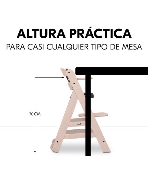 Trona Evolutiva Hauck Beta+ Natural Natural-8