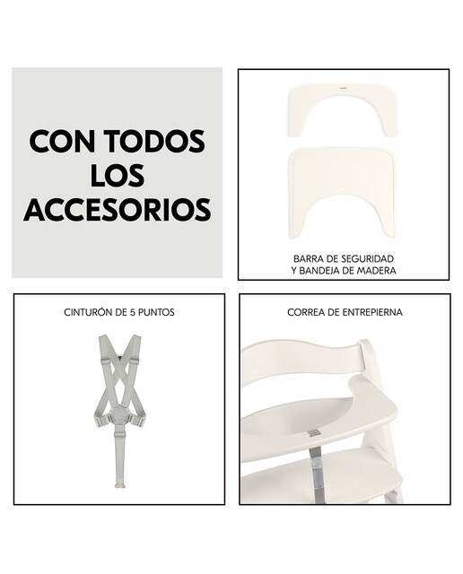 Trona Evolutiva Hauck Beta+ - Blanco Blanco-6