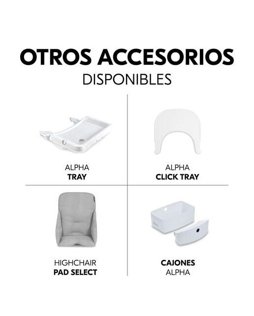 Trona Evolutiva Hauck Beta+ - Blanco Blanco-11