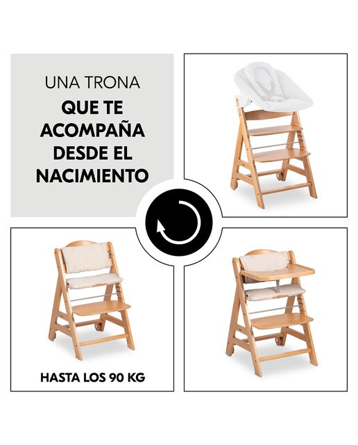 Cadeira de Refeição Evolutiva Beta+ Bege-3