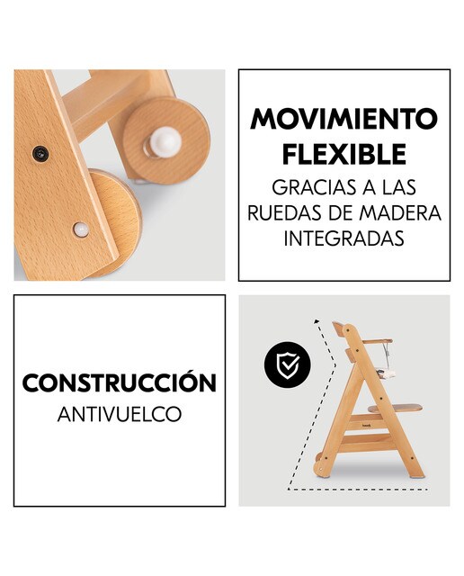 Cadeira de Refeição Evolutiva Beta+ Bege-5