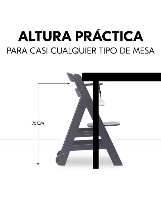Cadeira de Refeição Evolutiva Beta+ Cinzento-escuro-8