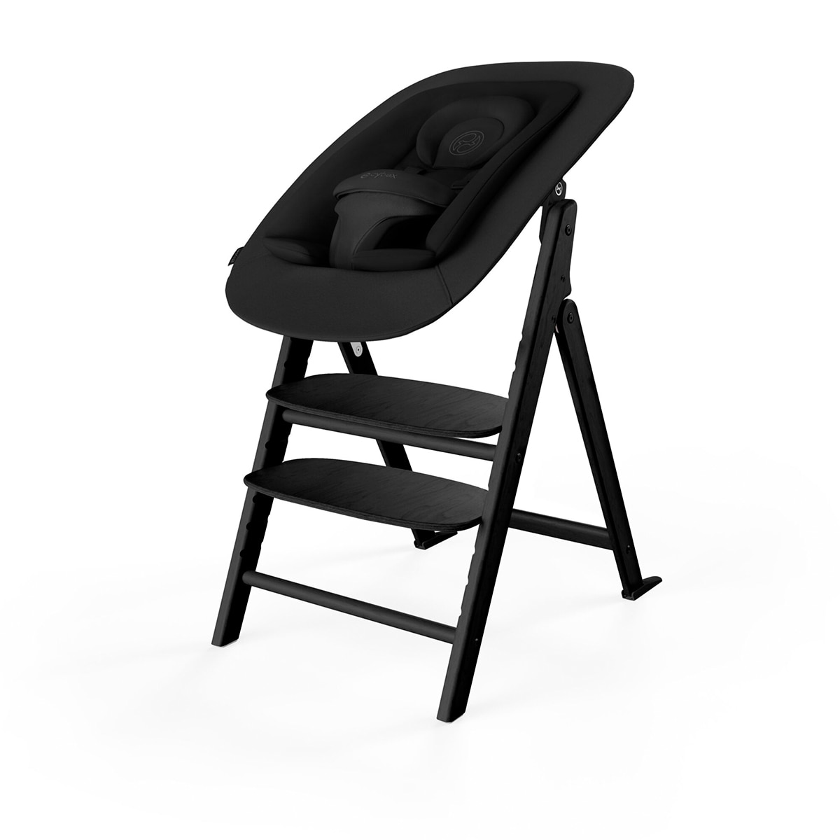 Cadeira de Refeição Evolutiva Click & Fold 4 in 1 Preto-2