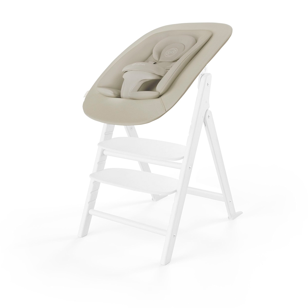 Trona plegable evolutiva CYBEX Click & Fold 4 in 1 - Blanco Blanco-11