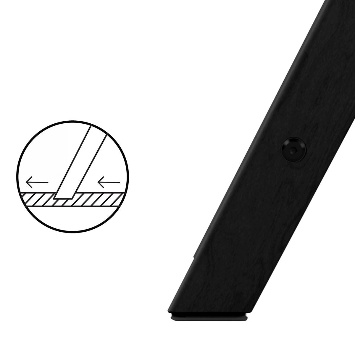 Cadeira de Refeição Evolutiva Click & Fold 3 in 1 Preto-7