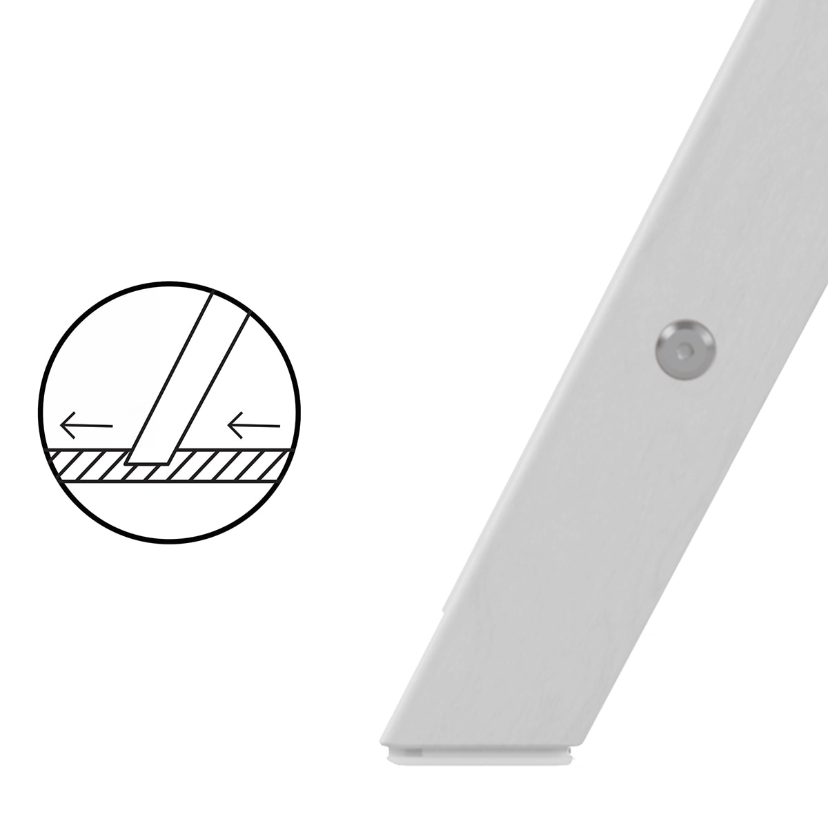 Trona plegable evolutiva CYBEX Click & Fold 3 in 1 - Blanco Blanco-8