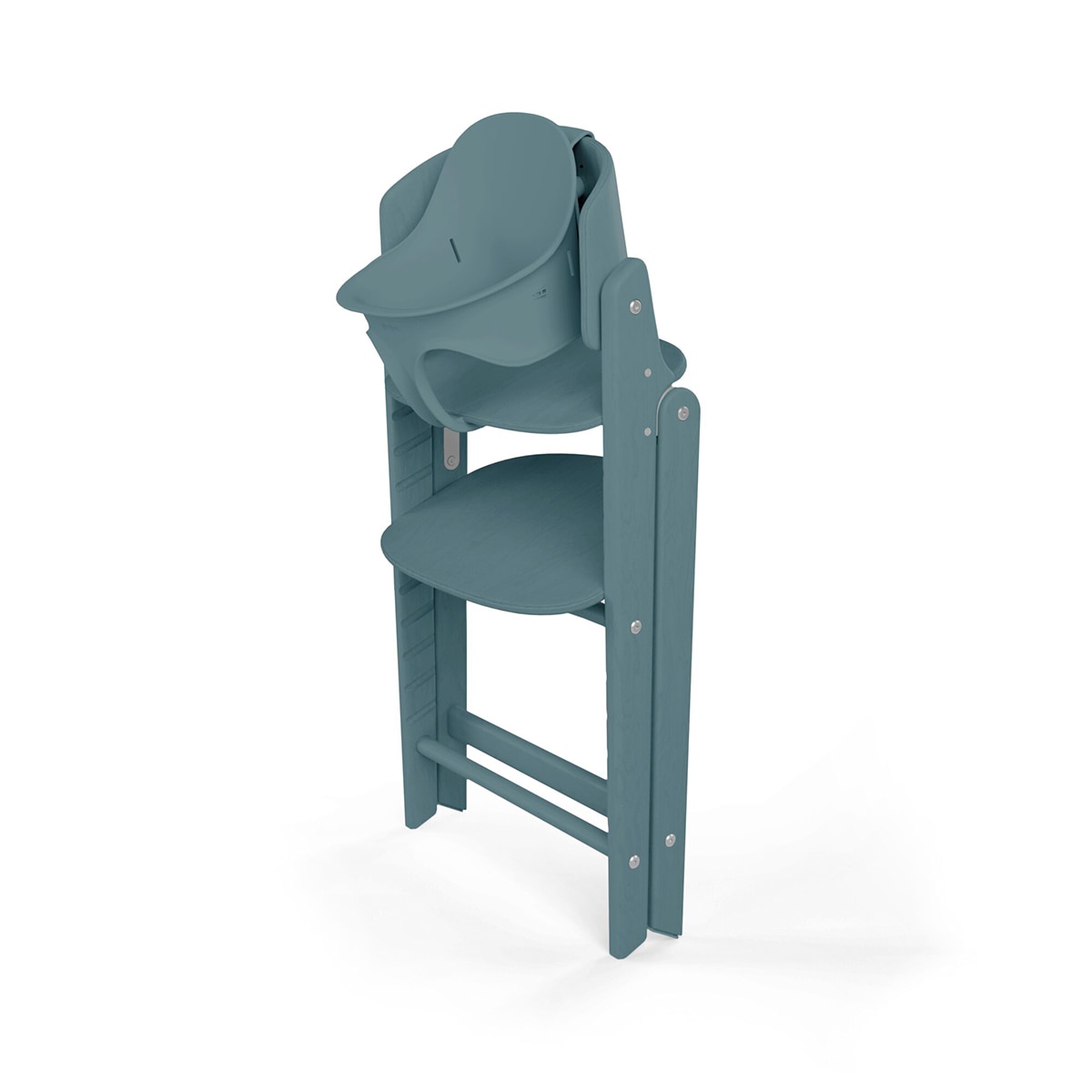 Cadeira de Refeição Evolutiva Click & Fold 3 in 1 Azul-9